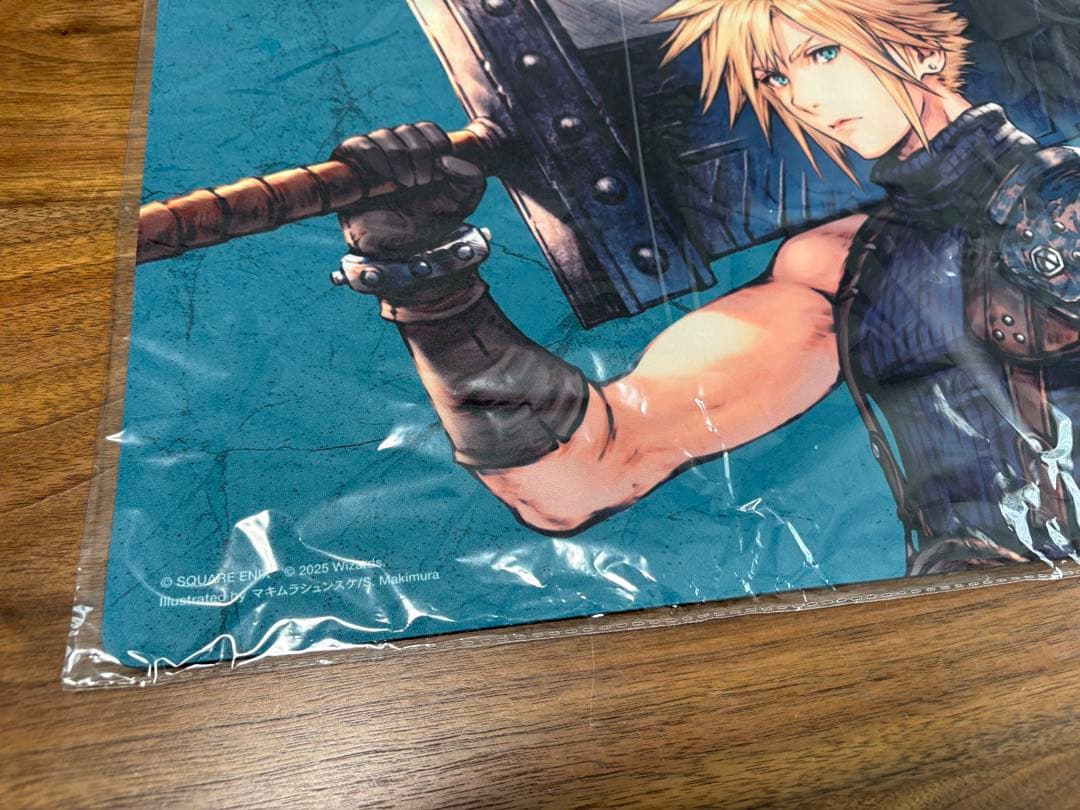 FFクラウド プレイマット 【MTG限定構築戦プロモ】 ちびキャラおまけ付き