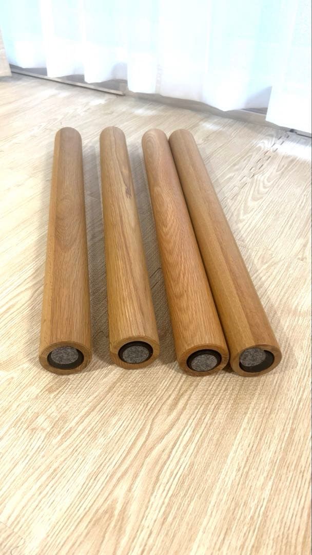 【値下中•無印良品】木製ダイニングテーブル80×80