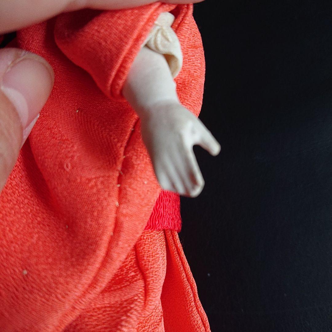 市松人形 日本人形 24㎝ ヴィンテージ品 (たれ目さん)