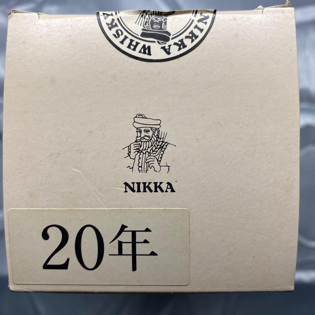 NIKKA 原酒20年 シングルカスク ウイスキー56%