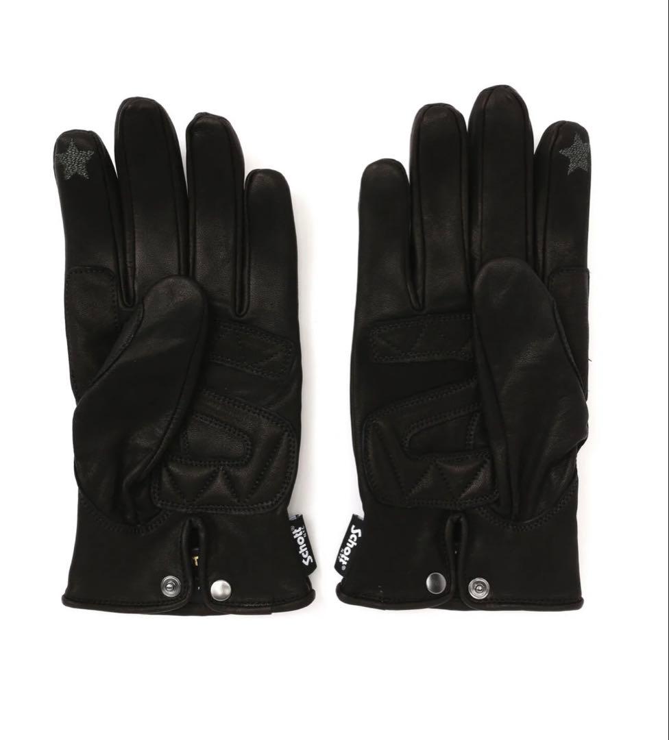 schott ショット　本革グローブ　新品　L ワンスター　レザー　スマホ対応
