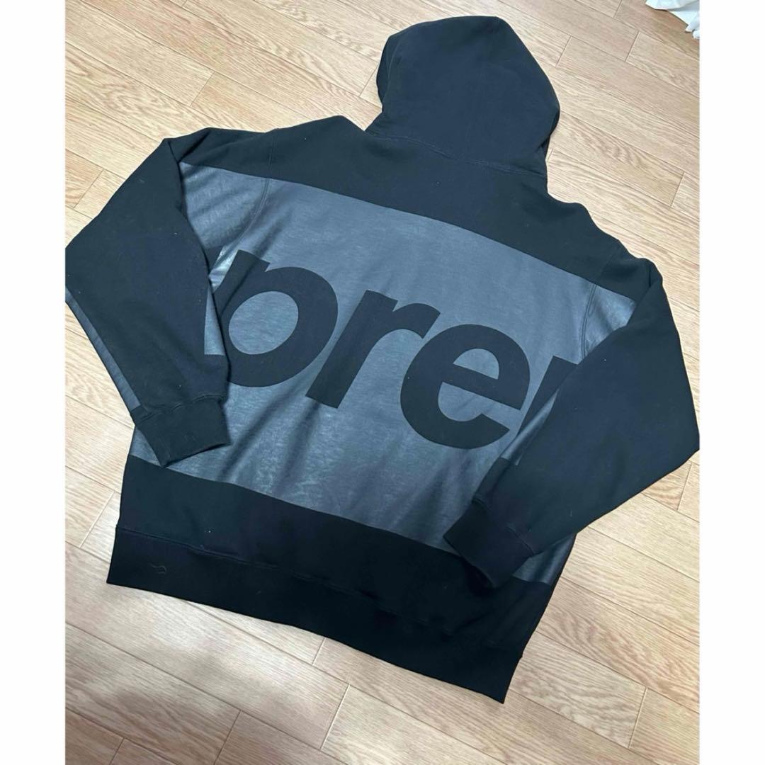 ⭐️最終値下⭐️シュプリーム ビッグロゴ フーデットスウェット M