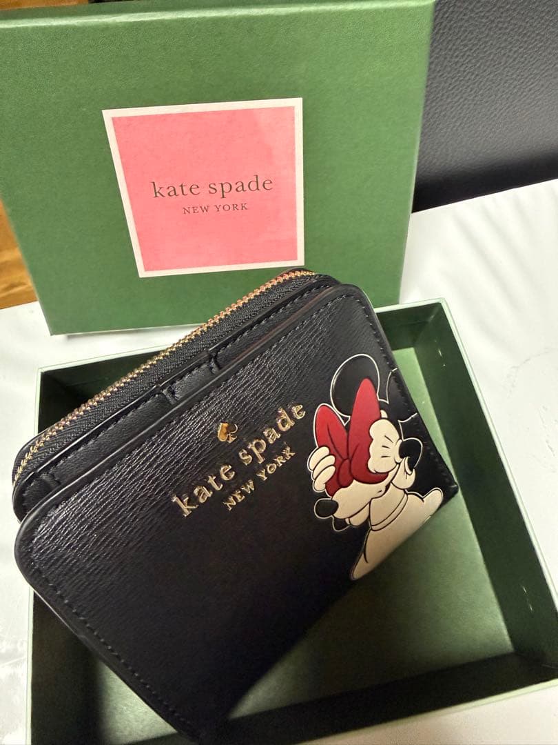 kate spade ミッキーマウス 二つ折り財布