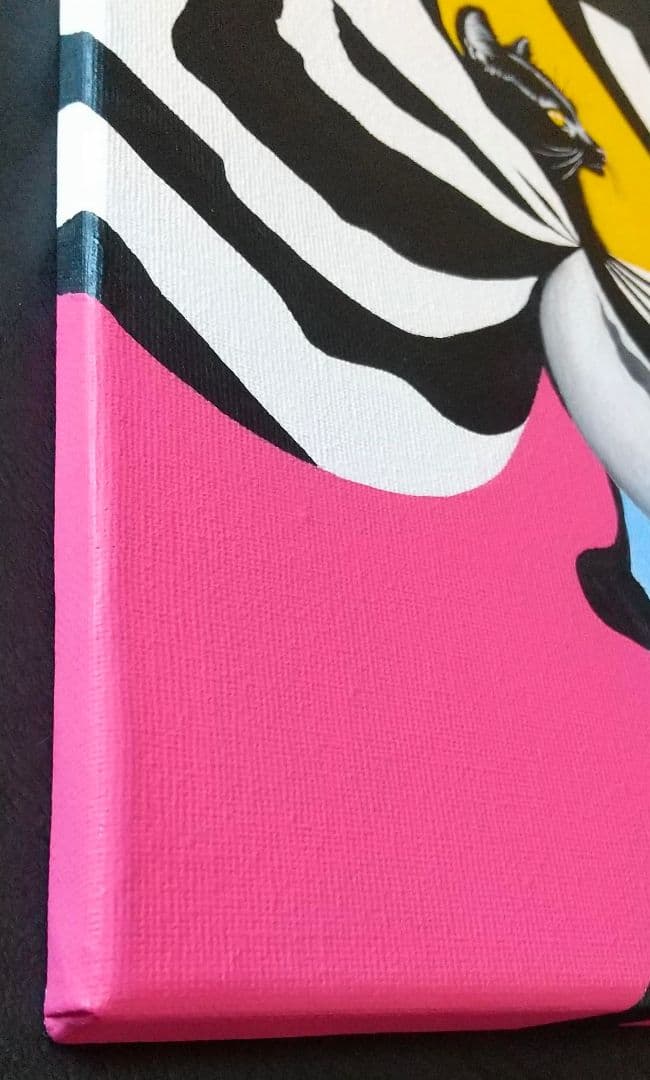 絵手書き絵画(キャンバス&アクリル絵の具)