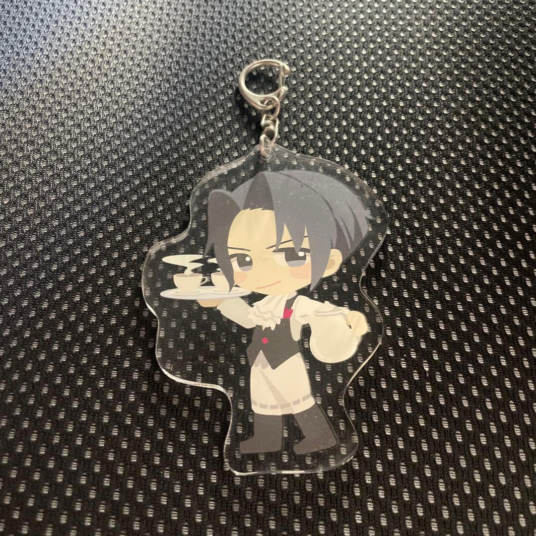 CAPCOM CAFE カプコンカフェ×逆転裁判 アクリルキーホルダー　御剣怜侍