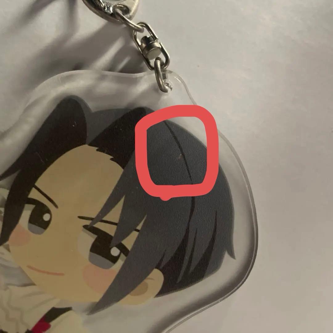 CAPCOM CAFE カプコンカフェ×逆転裁判 アクリルキーホルダー　御剣怜侍