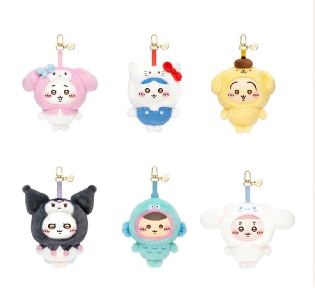 ちいかわ×サンリオキャラクターズ Kiramekko（全6種）コンプリートセット