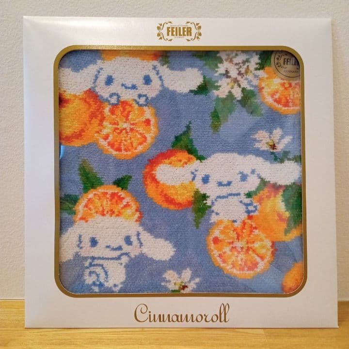 FEILER フェイラー サンリオ シナモロール コラボ ハンカチ ２枚セット