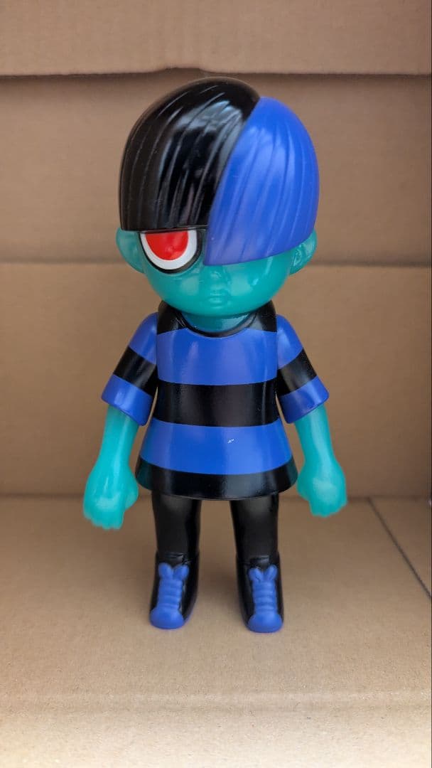 天才二口少年博士“のりくん”LA限定 GRAPE BRAIN ソフビ 傷あり