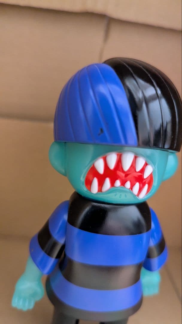 天才二口少年博士“のりくん”LA限定 GRAPE BRAIN ソフビ 傷あり