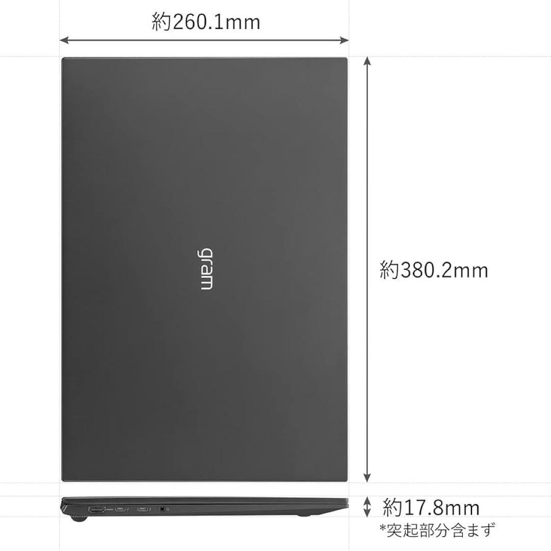 LG gram PC 17インチ 16GB 1TB ノートパソコン ノートPC