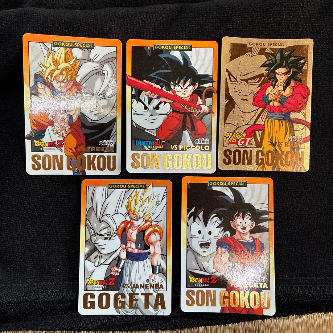 ドラゴンボールGT 黄金　カードダス　まとめ