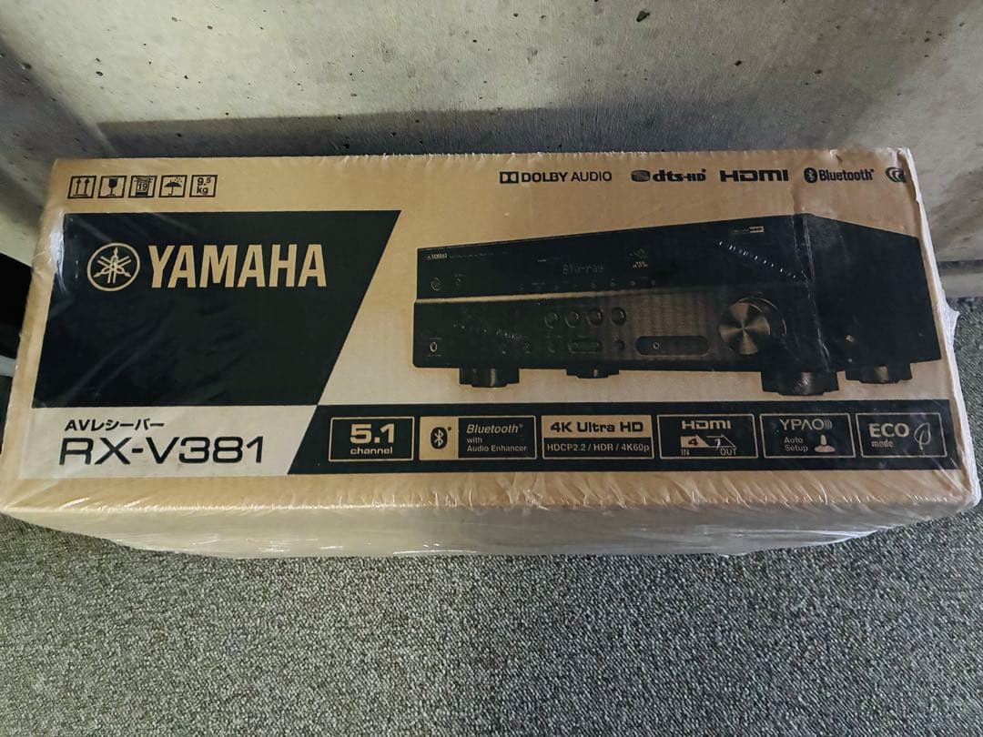 【新品】YAMAHA RX-V381 AVアンプ