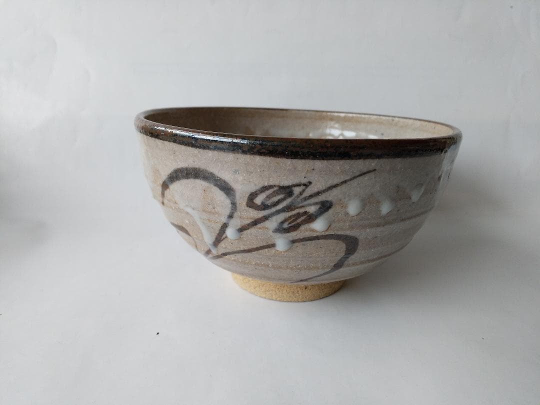 唐津焼 武村利左エ門 絵唐津 茶碗 共箱 茶道具 抹茶碗 新品 未使用品 です