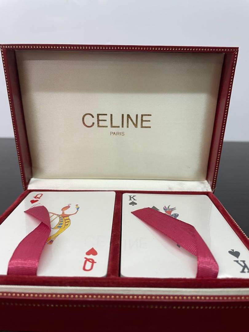 未開封未使用 CELINE トランプ 専用ボックス付き