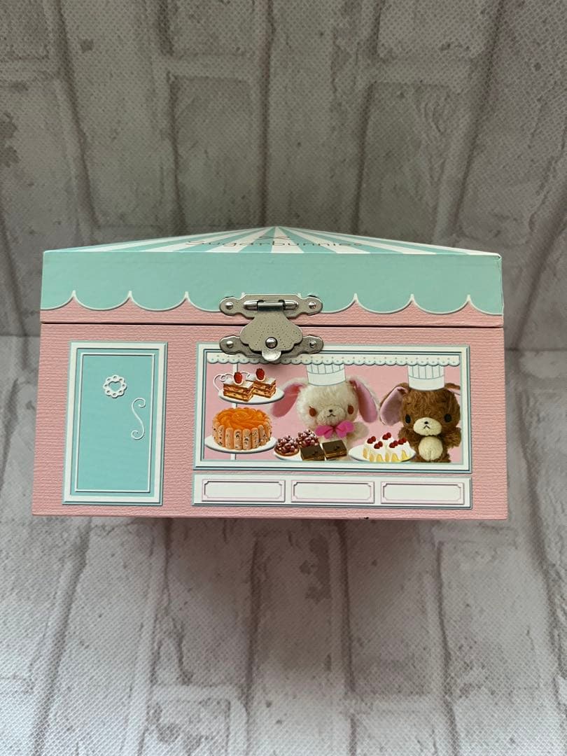 【シュガーバーニーズ】オルゴール付きジュエリーBOX