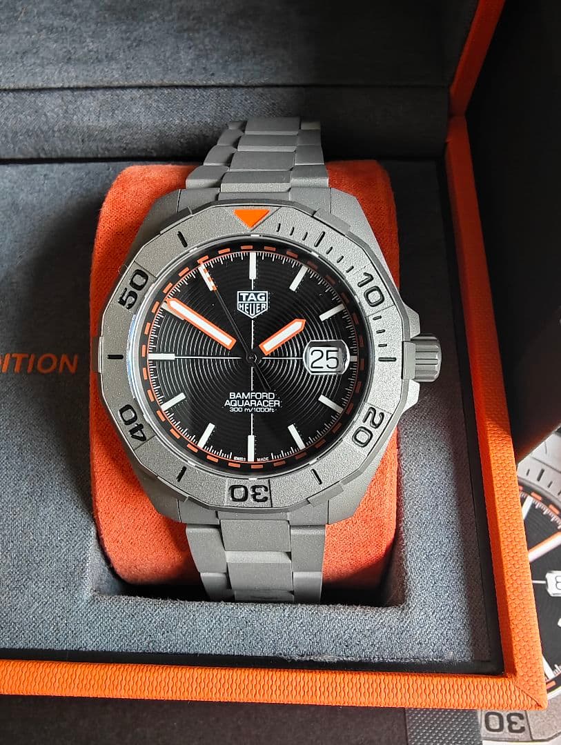 TAG HEUER アクアレーサー バンフォード げんていばん WAY208F