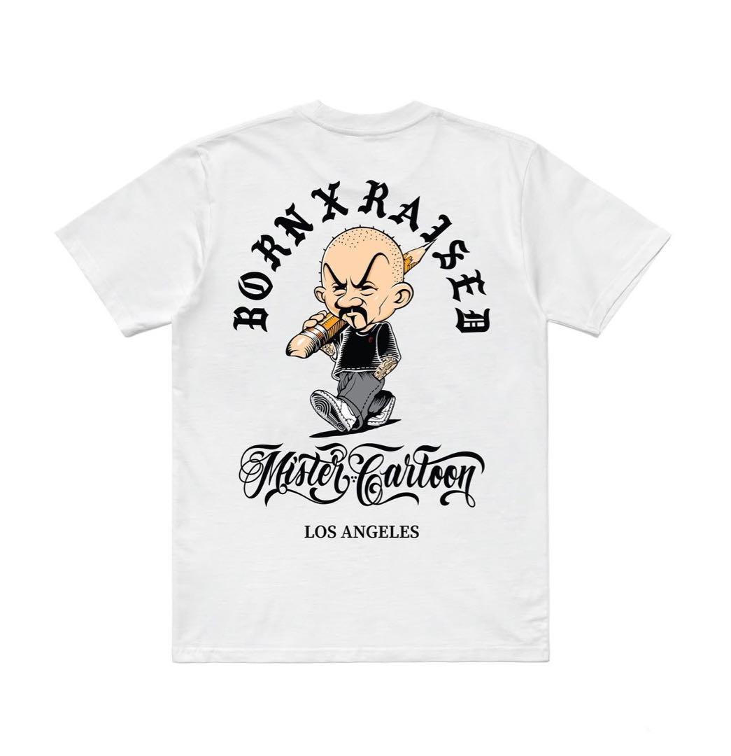 Mister Cartoon BORN RAISED Tシャツ