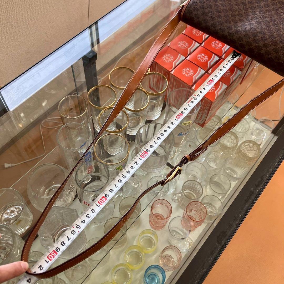 も*様 CELINE セリーヌ　マカダム柄　ショルダーバッグ　定番　ロゴ