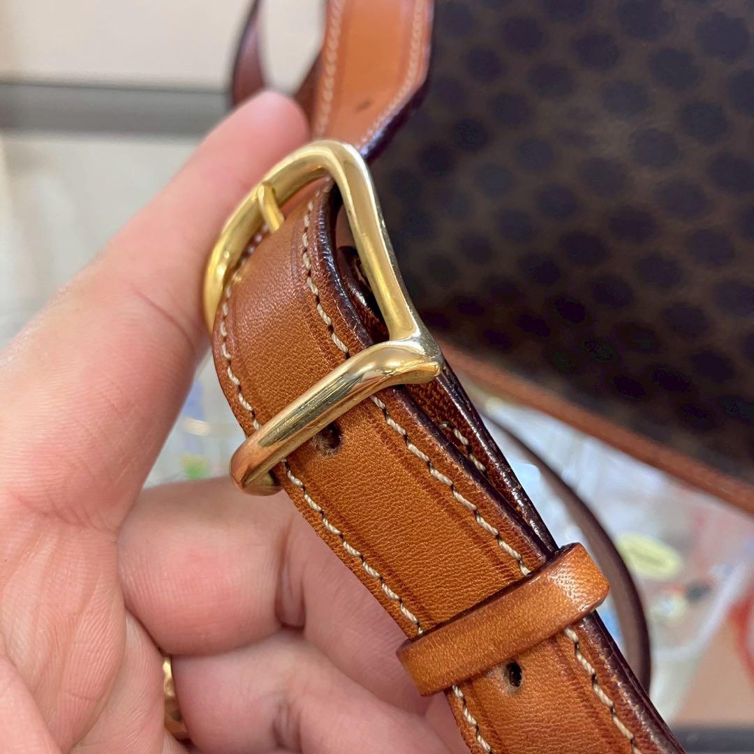 も*様 CELINE セリーヌ　マカダム柄　ショルダーバッグ　定番　ロゴ