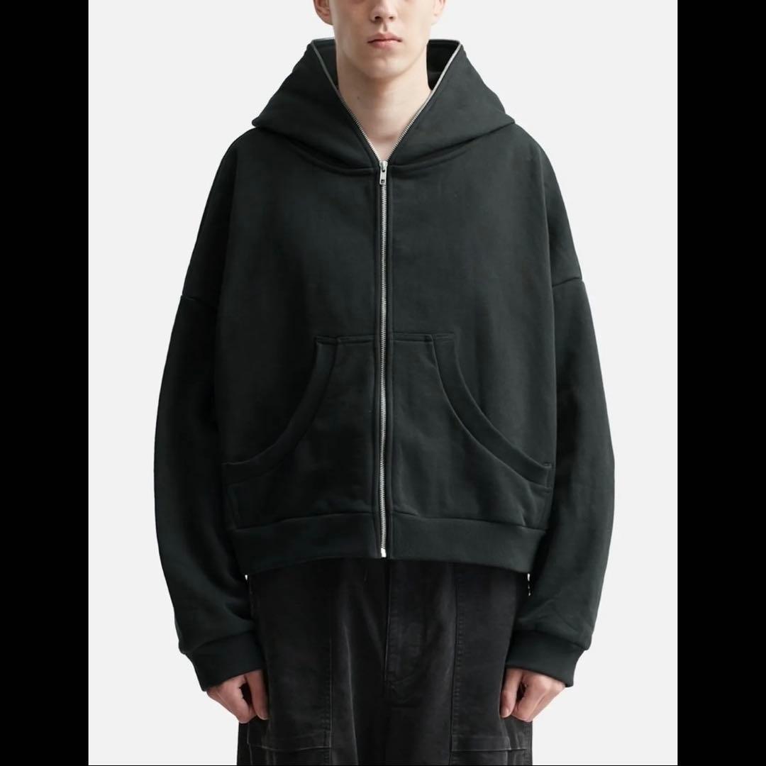 トップス Entire Studios ETERNAL ZIP black