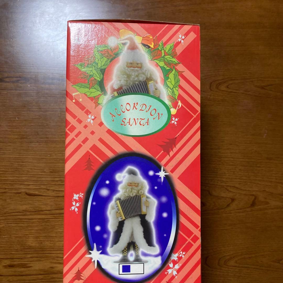 動作未確認　動く人形　ACCORDION　SANTA　アコーディオン　サンタ人形