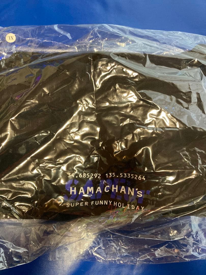 う*す様 SAPEur サプール× 浜田雅功　パーカー　黒青　XLサイズ