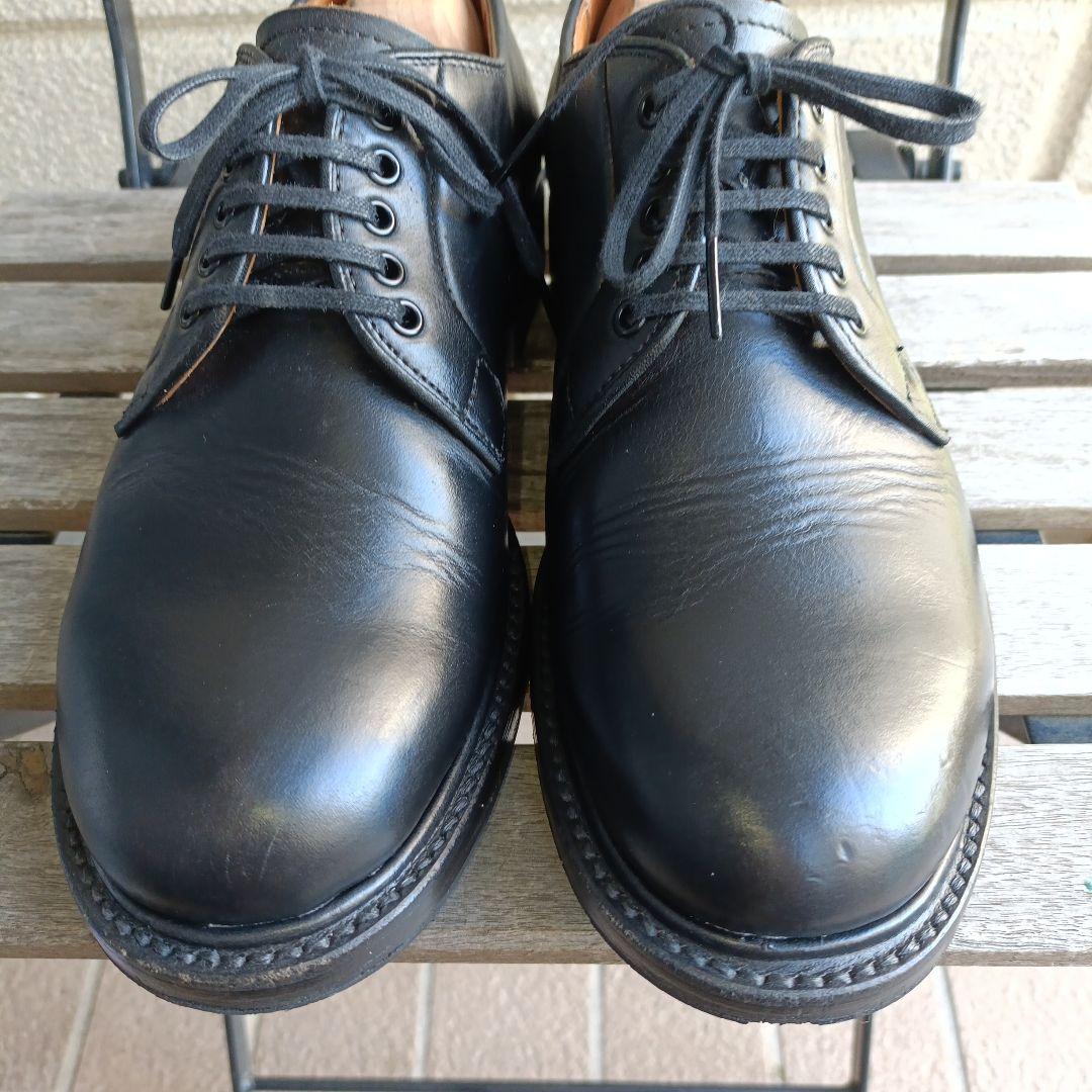 【 WHEEL ROBE 】クロムエクセル 茶芯 プレーントゥシューズ