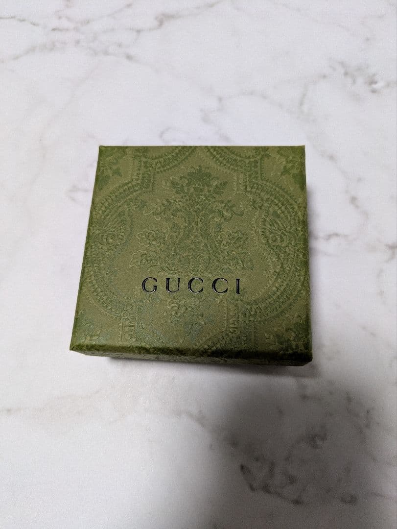 GUCCI　インターロッキングG チェーン ブレスレット　エイジング加工　18号