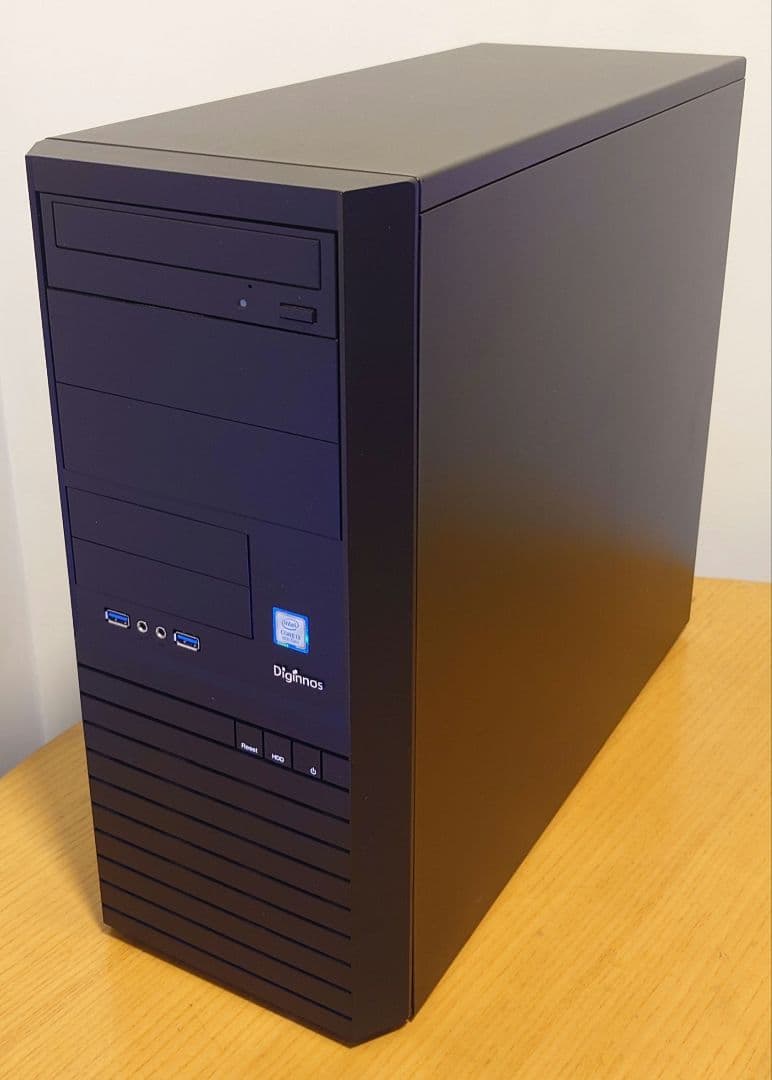 Diginnos デスクトップPC i3 8100 8GB Win11 ドスパラ