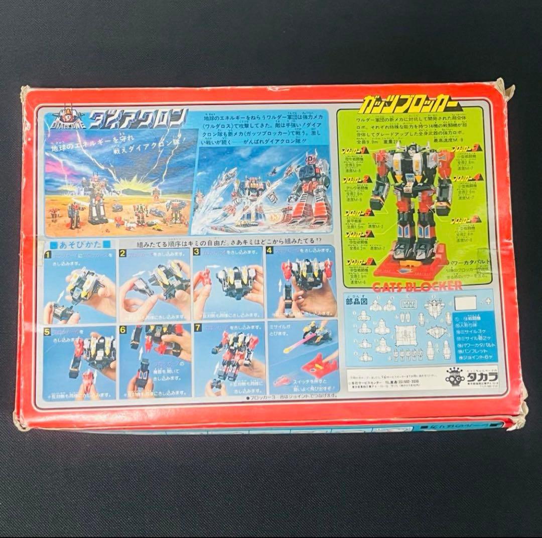 ダイアクロン　ガッツブロッカー　旧タカラ