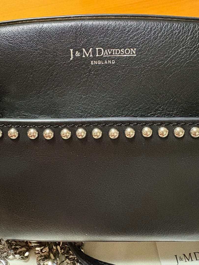 J&M DAVIDSON ショルダーバッグ チェーン ペブルミニ