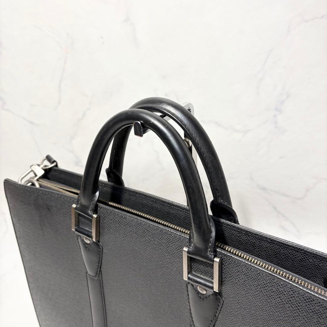 【美品】LOUIS VUITTON ルイヴィトン　2way ビジネスバッグ　黒