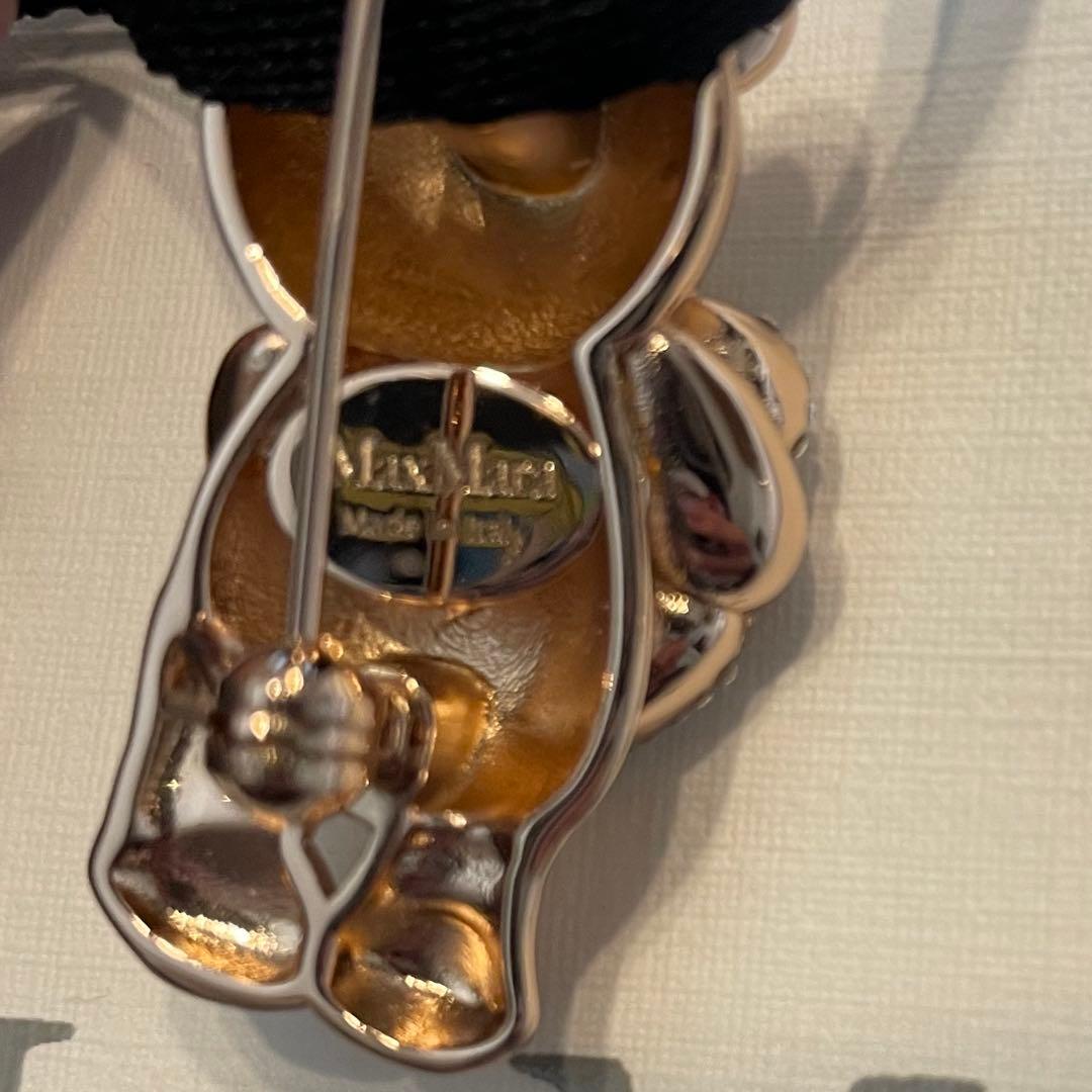 MAX MARA テディ ブローチ