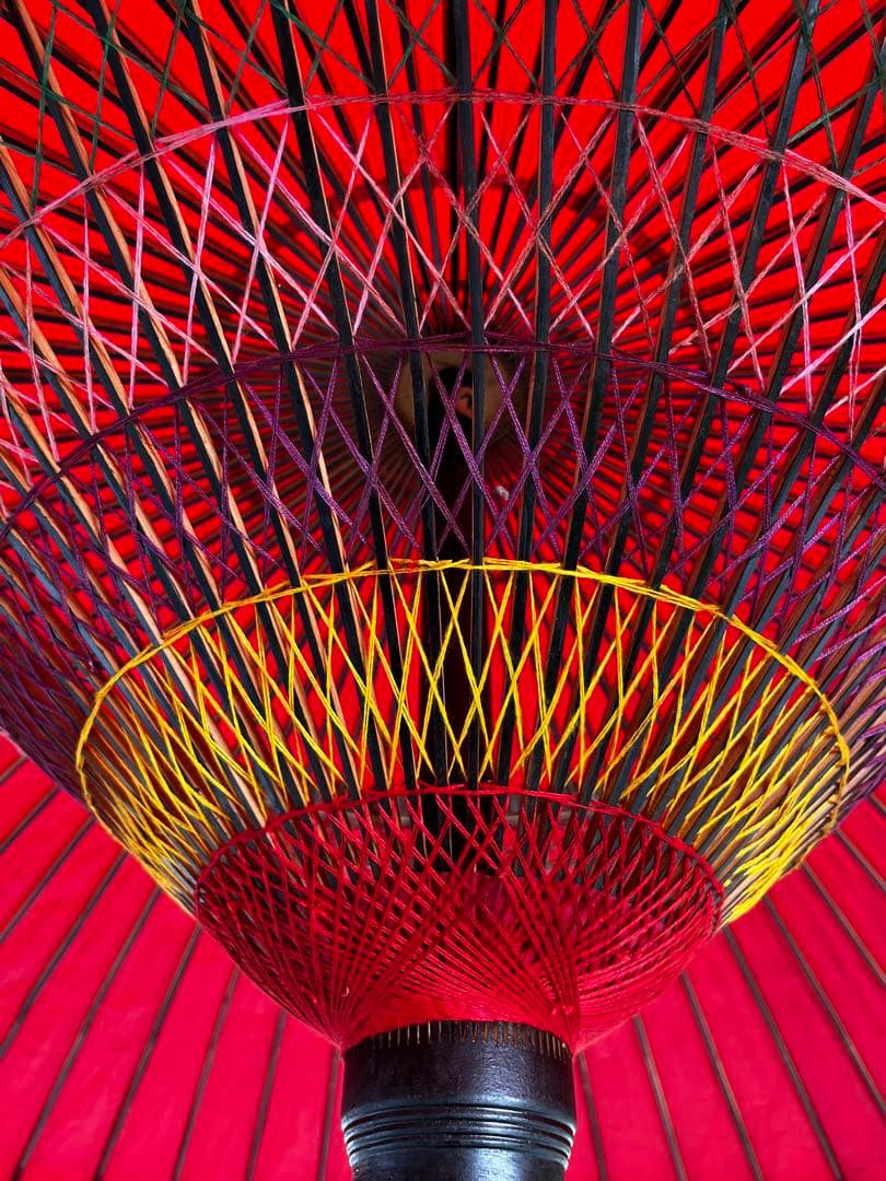 超希少　7尺　野点傘　お茶会　茶道具　アンティーク