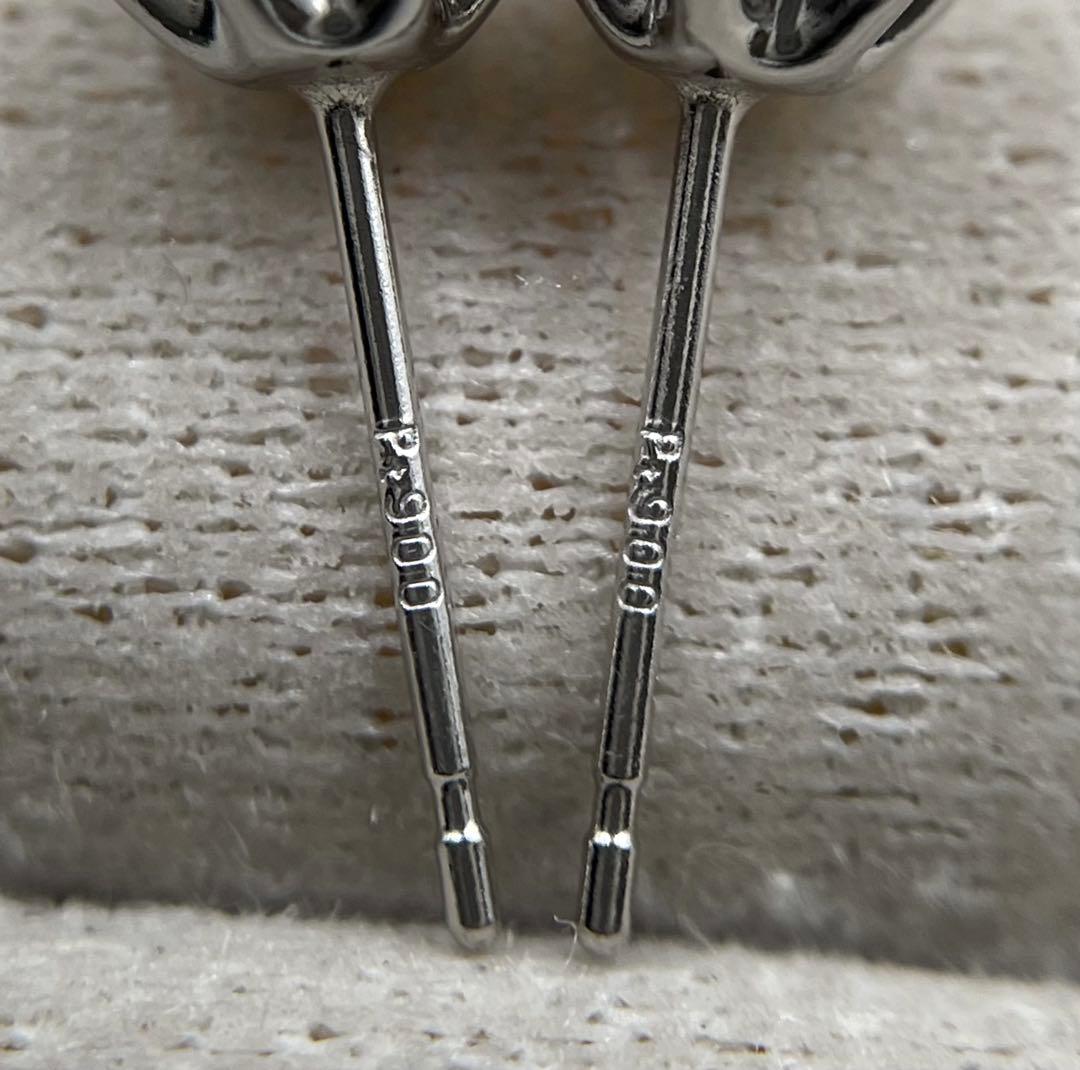 JL102★高級 大粒ダイヤモンド1.012ct プラチナ ピアス ソ付