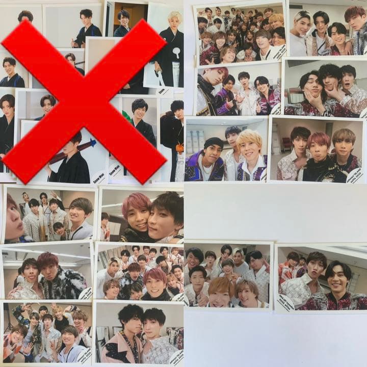  Man 公式写真 まとめ売り 渡辺 目黒