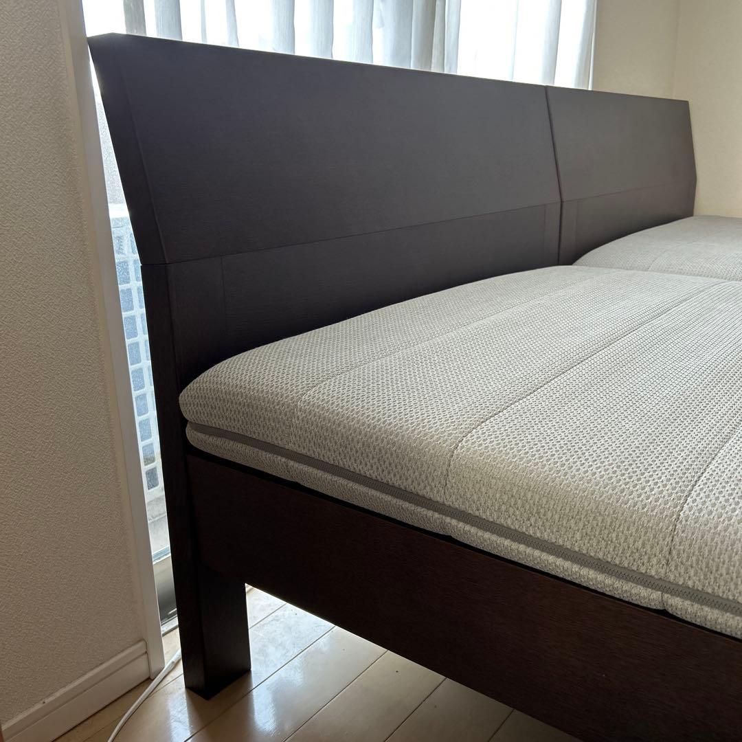 格安　ブランド家具　マットレス　安い　ベッドフレーム　ベッド　カリモク　シングル