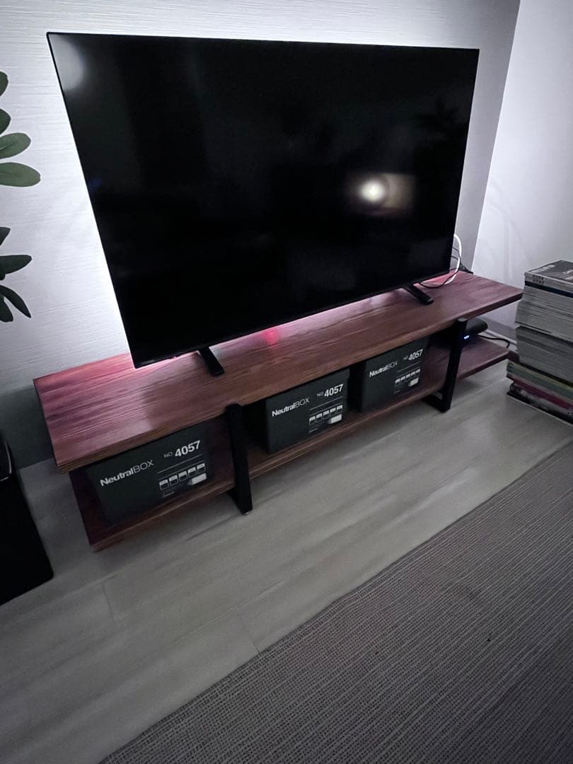 木製テレビ台 ダークブラウン　エアリゾーム