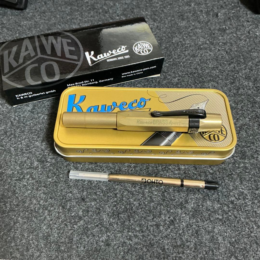 Kaweco カヴェコ ボールペン 水性 ブラス スポーツ BRRB-BR