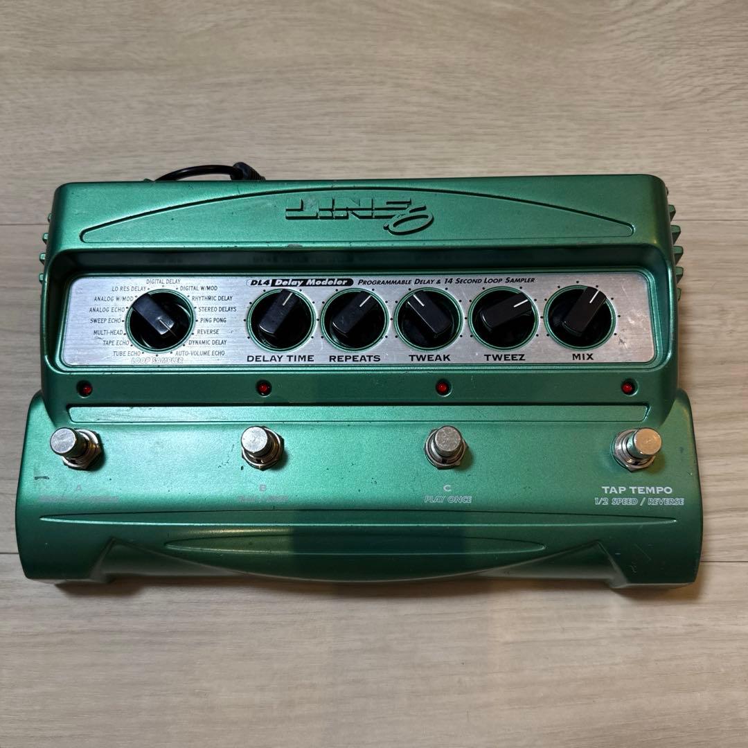 Line 6 DL4 Delay Modeler（初期型）ディレイ※変換端子付き