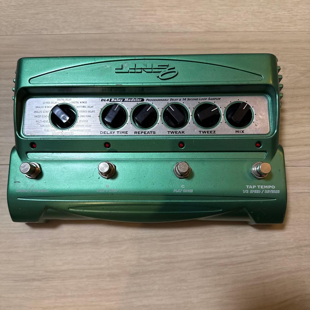 Line 6 DL4 Delay Modeler（初期型）ディレイ※変換端子付き