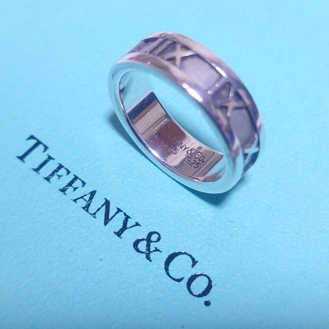 美品 ティファニー リング アトラス 12号 シルバー925