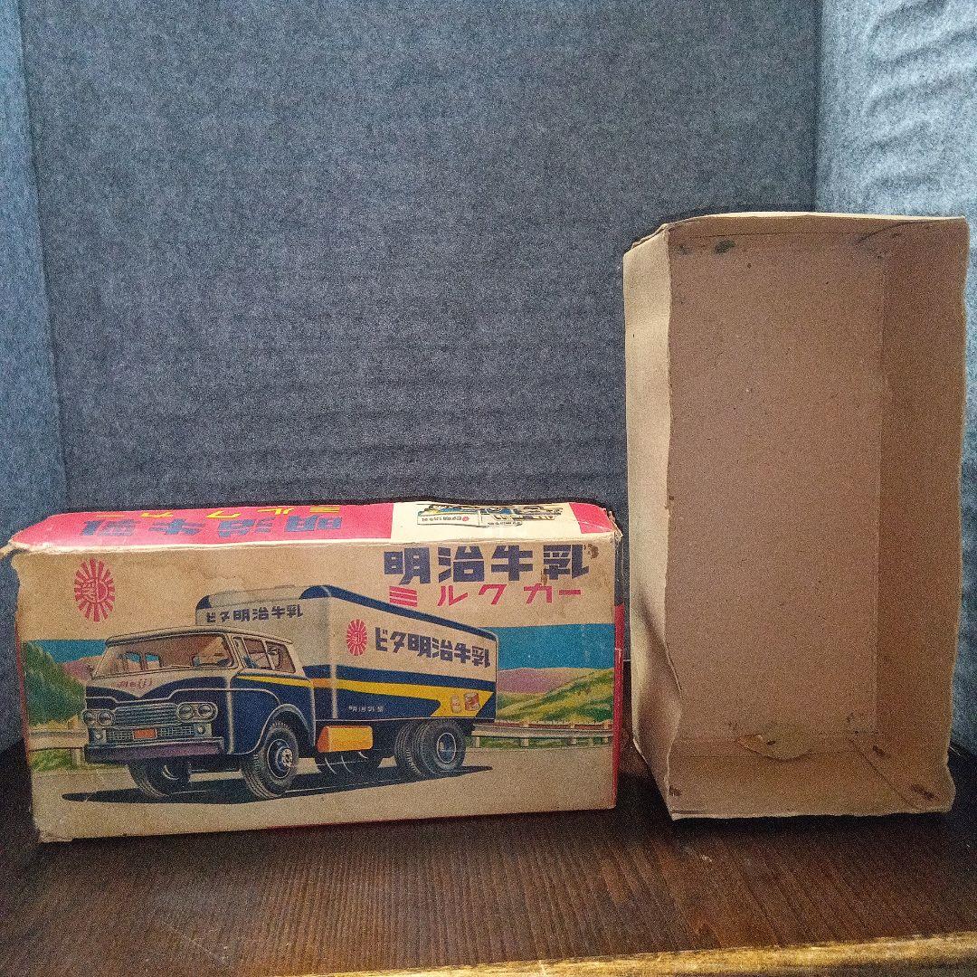 当時物ブリキの玩具 ビタ明治牛乳ミルクトラック