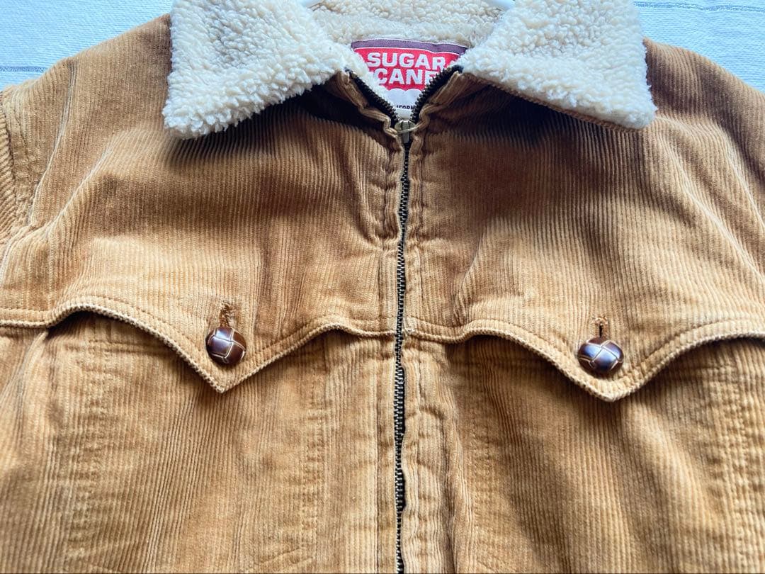SUGAR CANE ⭐︎ コーデュロイボア ランチジャケット、ジャンパー