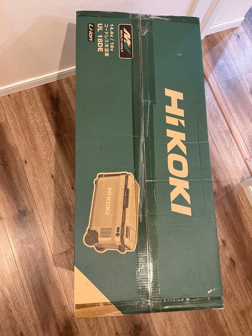 ハイコーキ　コードレス冷温庫　UL18DE 新品　フォレストグリーン　電池付送込