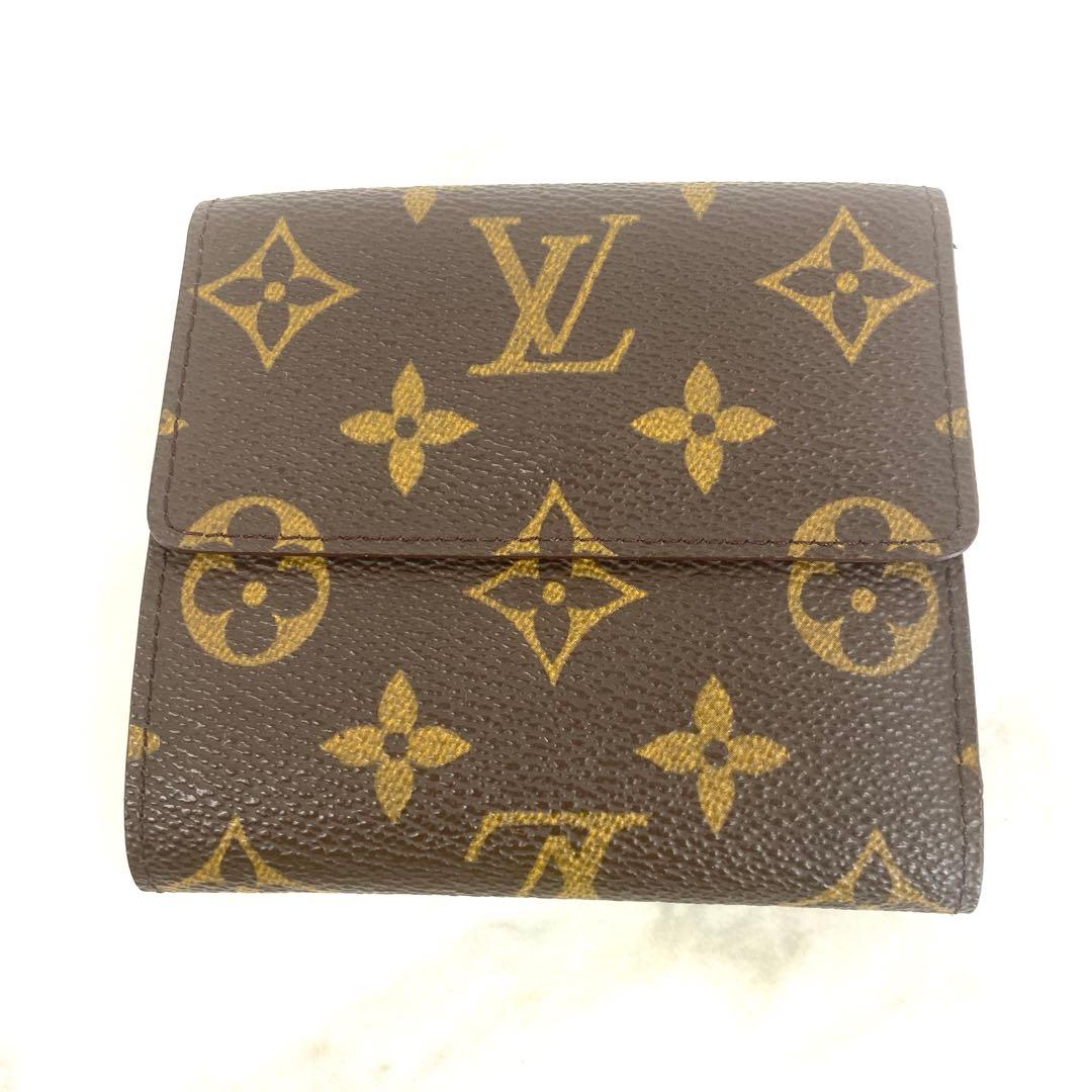 #ルイヴィトン モノグラムのお財布　ユニセックス　Wホック