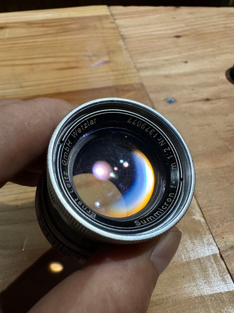 Leica M 用　Summicron f=5cm 1:2 + デジスワップ付き