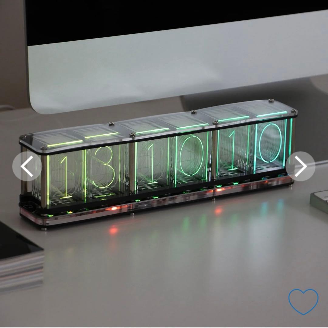 インテリア時計 RGB TUBE CLOCK