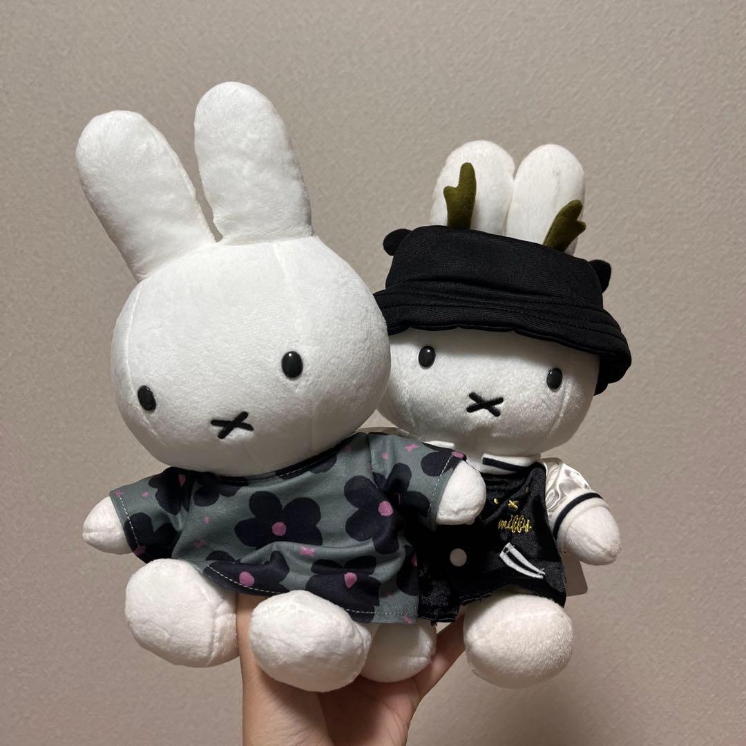 ミッフィースタイル限定　レトロフラワーグレー　有楽町　ぬいぐるみ　辰　干支